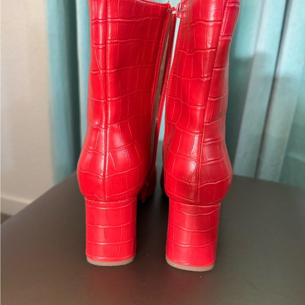 Red Booties - Picture 3 of 3